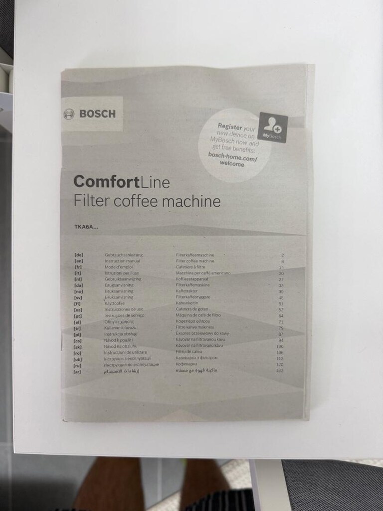 Filtre Kahve Makinesi(Bosch TKA6A044) - 5