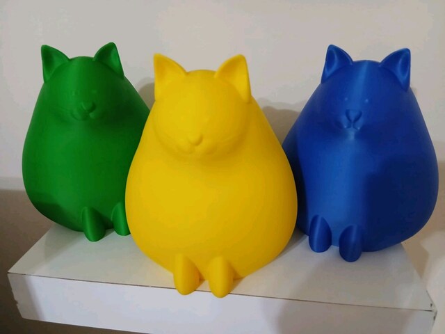 Kedili Kalemlik 3d Baskılı