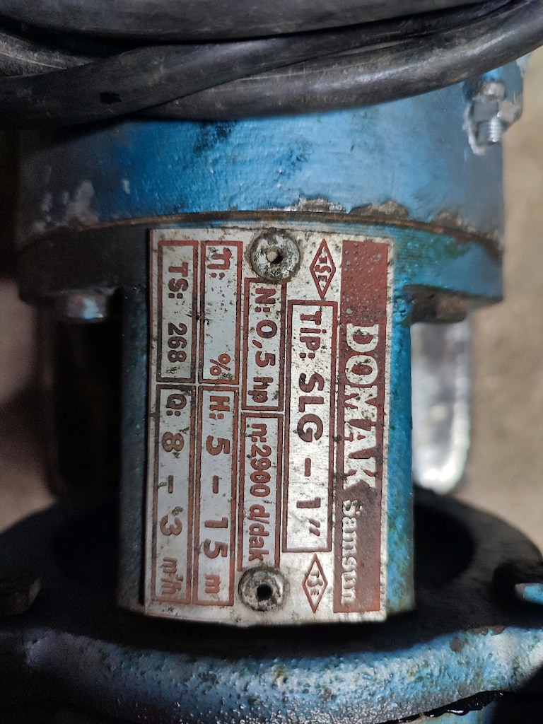domak su motoru yarım beygir sağlam - 2