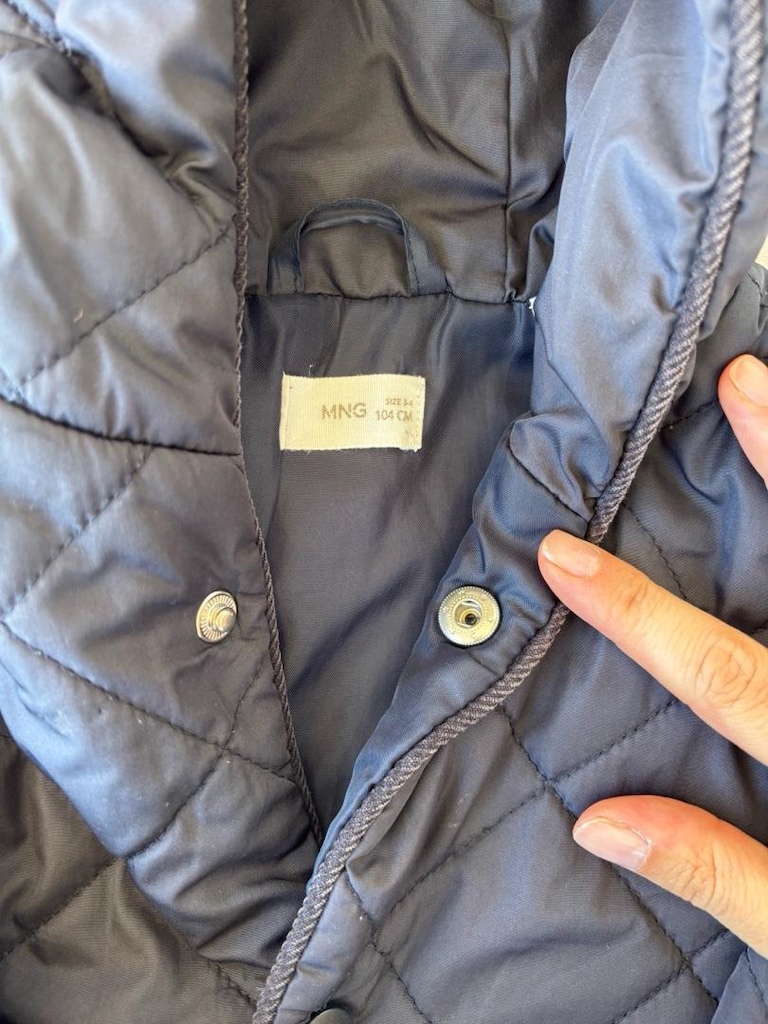Mango Kids Kapüşonlu Kapitone Mont - 3