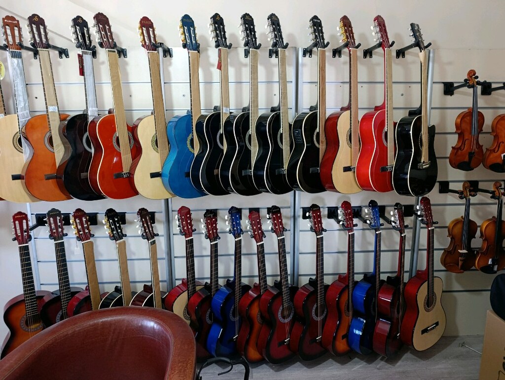 klasik gtar akustik gitar elektro gitar - 2