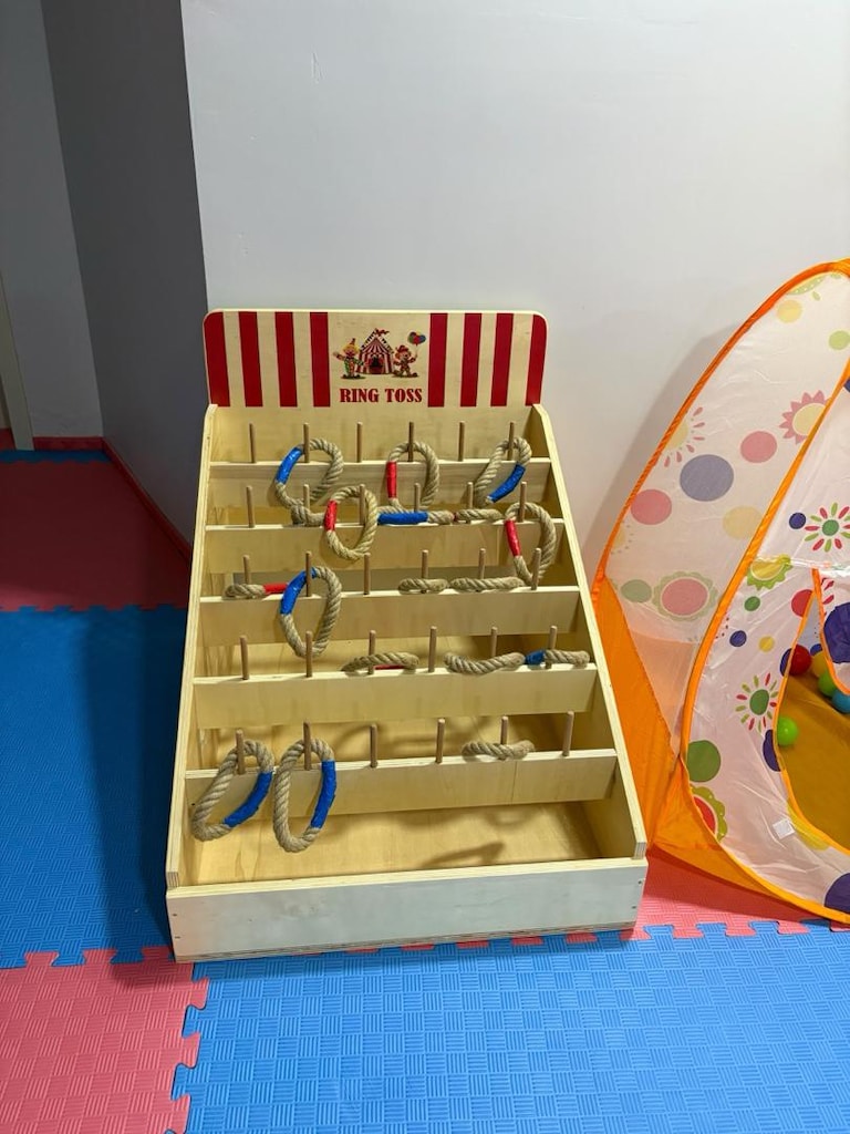 Ahşap Ring Toss Oyun Seti - 2