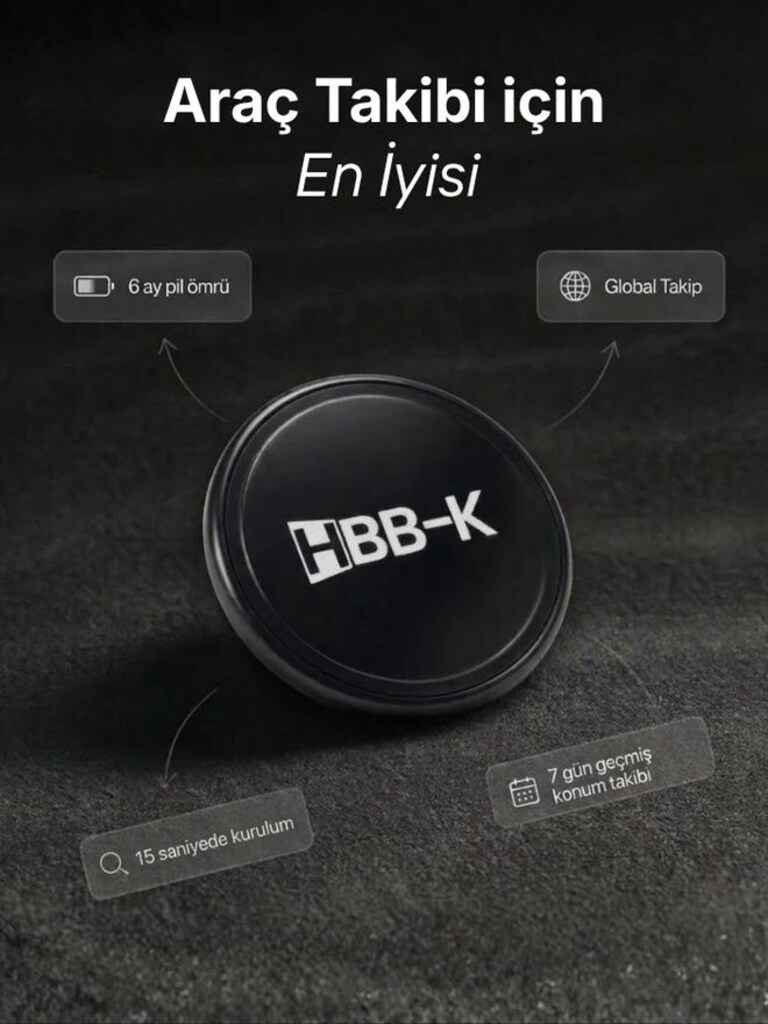 HBB-K HAPRO TAG İOS&ANDROİD UYUMLU AKILLI TAKİP CİHAZI - 2