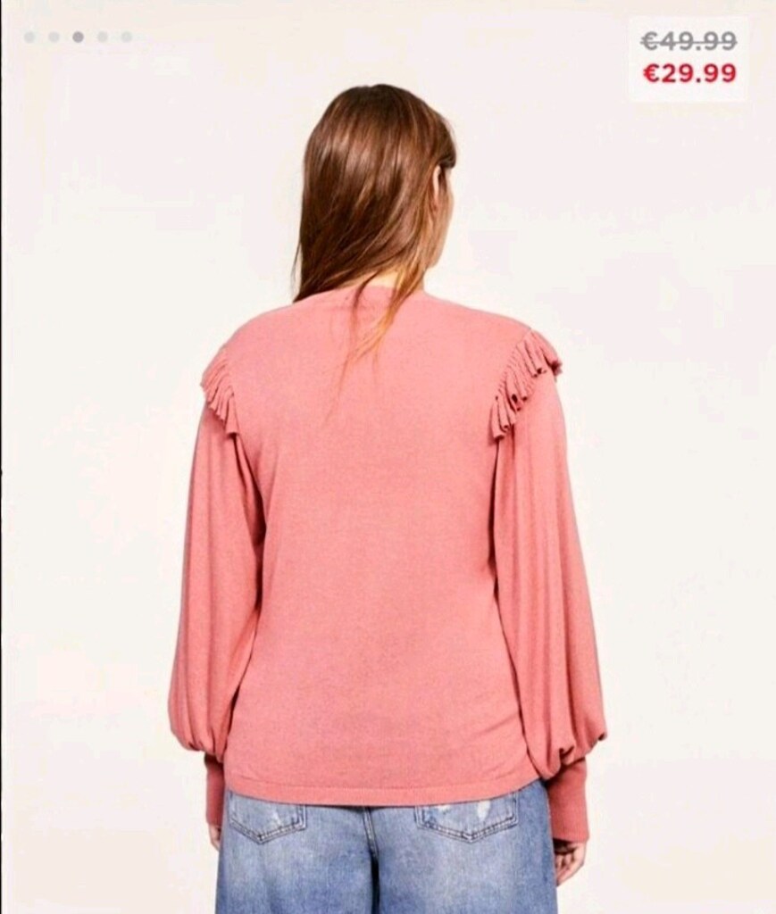 BY MANGO VİOLETA TRİKO KAZAK - 2