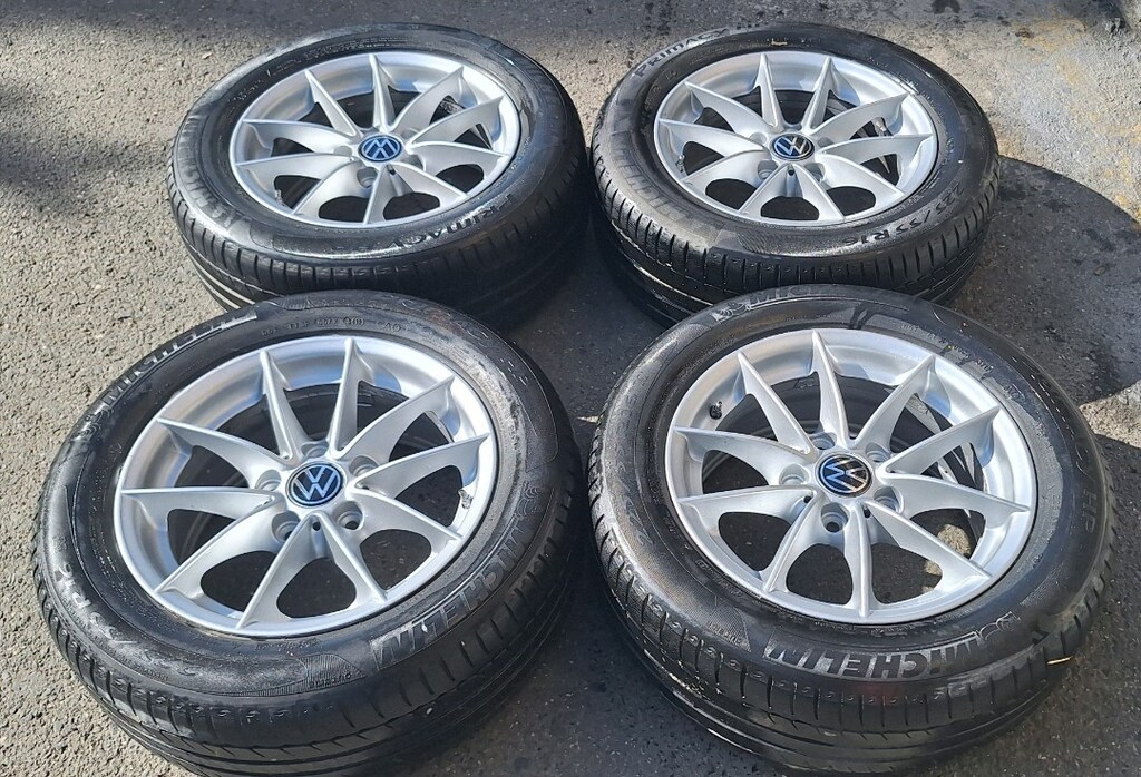 205 55 16 ORJİNAL TRANSPORTER JANT LASTİK TAKIMI TRANSPORTER BMW TRAFK - 4