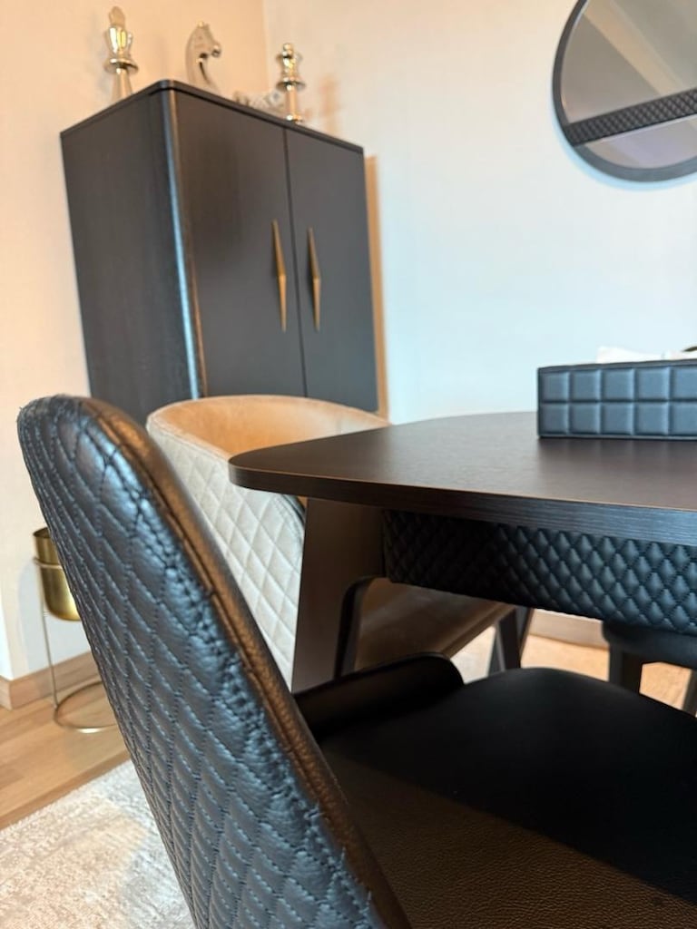 Enza Home Navona Özel Sandalyeli Premium Yemek Takımı - 10