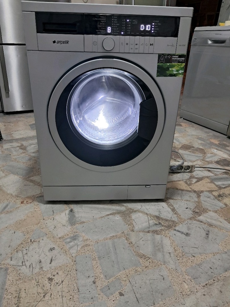 sıfır gibi arcelik piyano serisi 8kloluk camaşır makinesi 9.500tl - 4