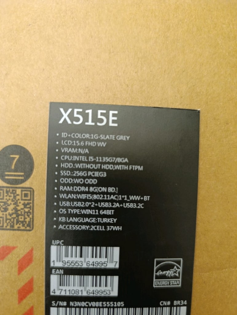 Temiz ve Kutulu i5 ASUS Vivobook - 2