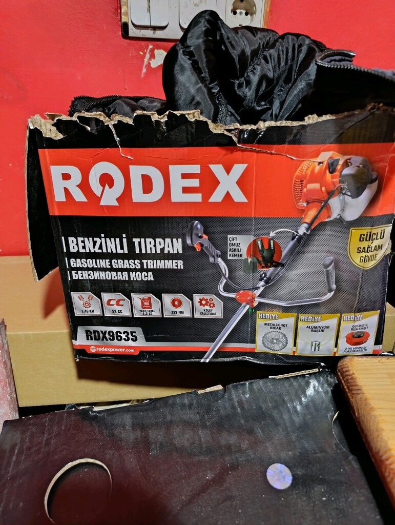 satılık motorlu tırpan. benzinli. - 8