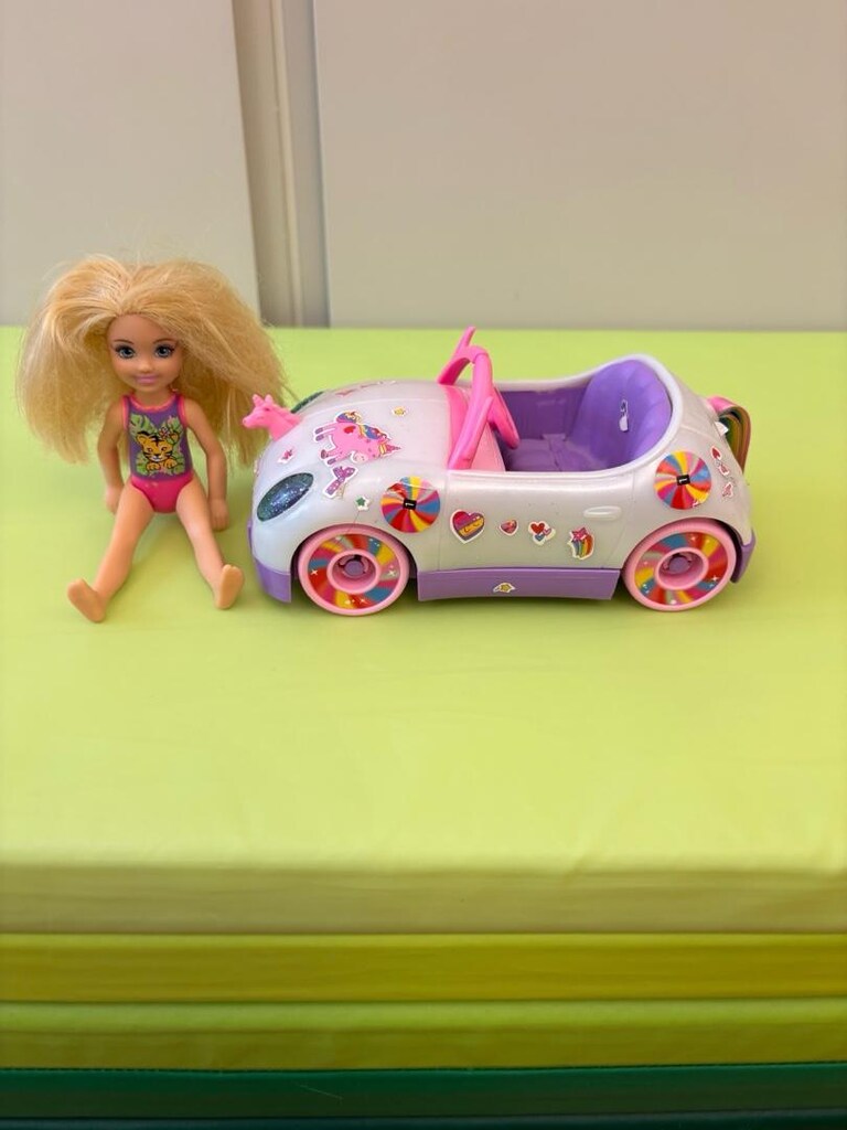 Barbie Chelsea Bebek ve Arabası GXT41 - 3