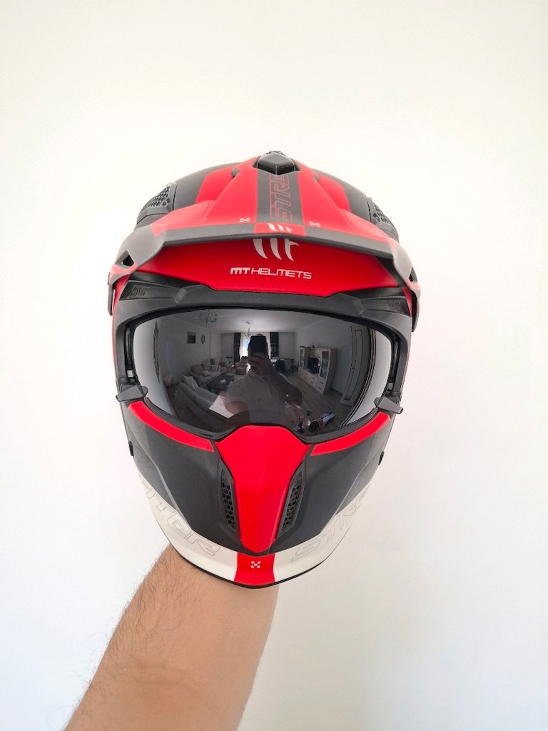 Temiz Mt Helmets Streetfighter Sv Totem B15 Çene Çıkan Kask L Beden - 3