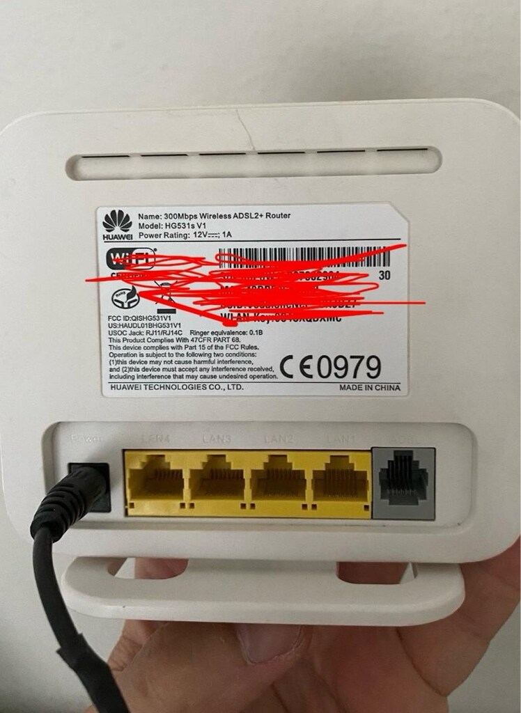ASUS DSL-N16 300mps WiFi modem router - 5