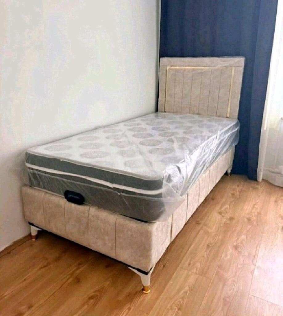 TEK KİŞİLİK SIFIR İMALATTAN ORTOPEDİK YATAK BAZA BAŞLIK