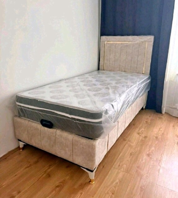 TEK KİŞİLİK SIFIR İMALATTAN ORTOPEDİK YATAK BAZA BAŞLIK