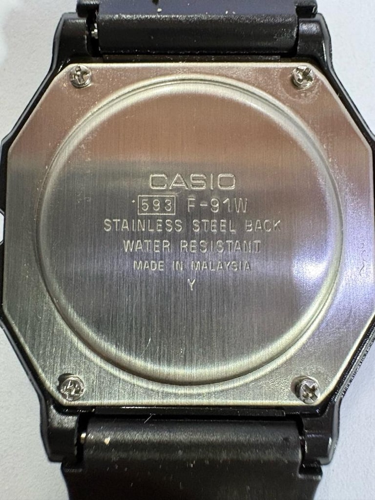 Casio F-91W Dijital Kol Saati | Sıfır Ürün | Retro Efsane Model - 7