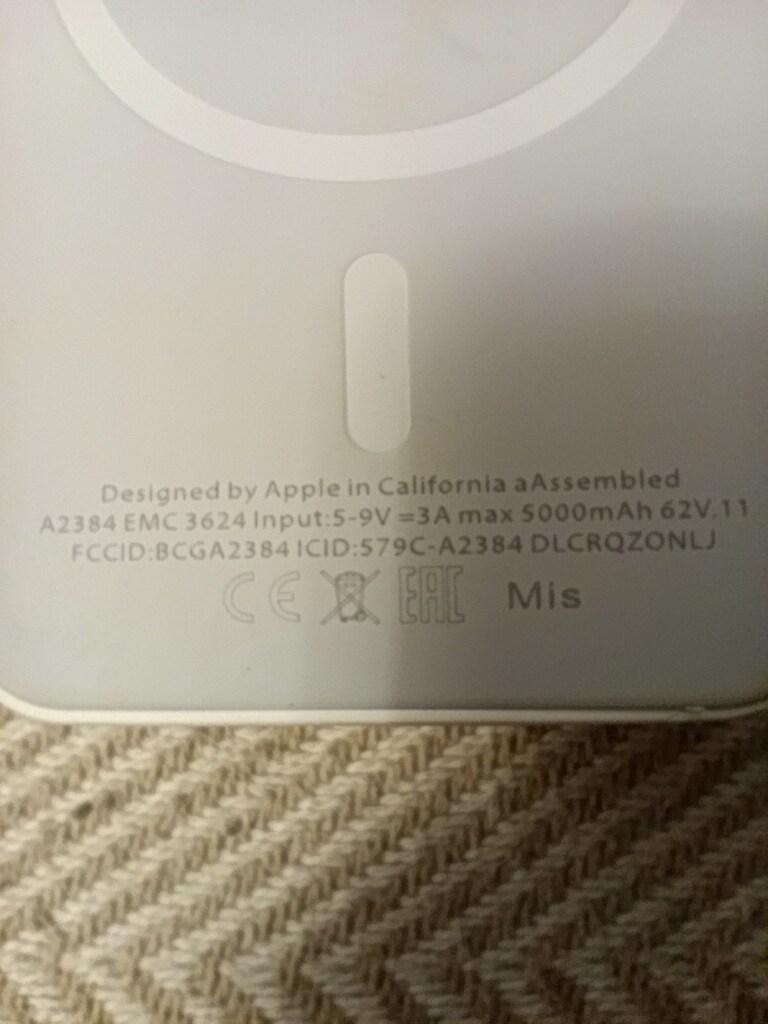 Apple orijinal 5000 mAh wireless powerbank - 3