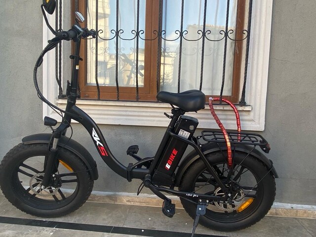 Katlanır Elektrikli Bisiklet