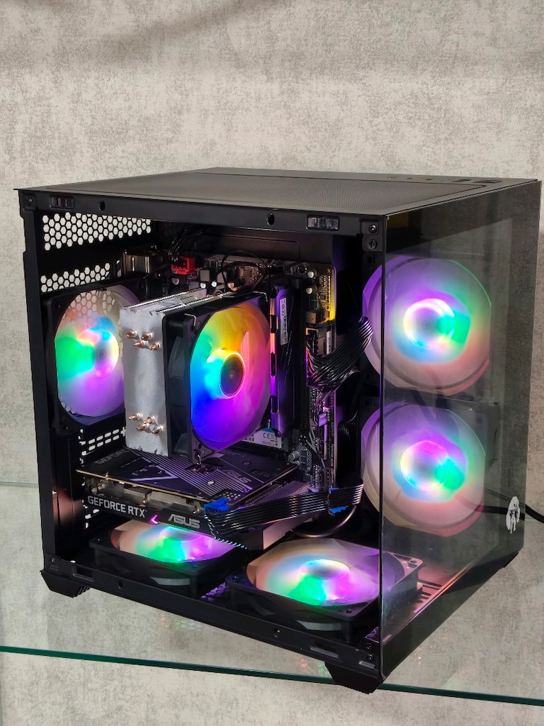 12GB RTX 3060 RYZEN 5500 16GB RAM 512 M2SSD 600W AKVARYUM KASA - 3