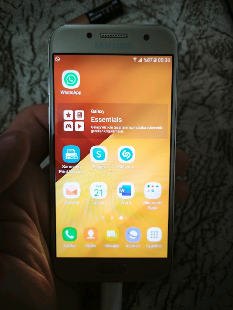 Samsung A3 2017 yasal Tr cihaz bataryasiz - 5