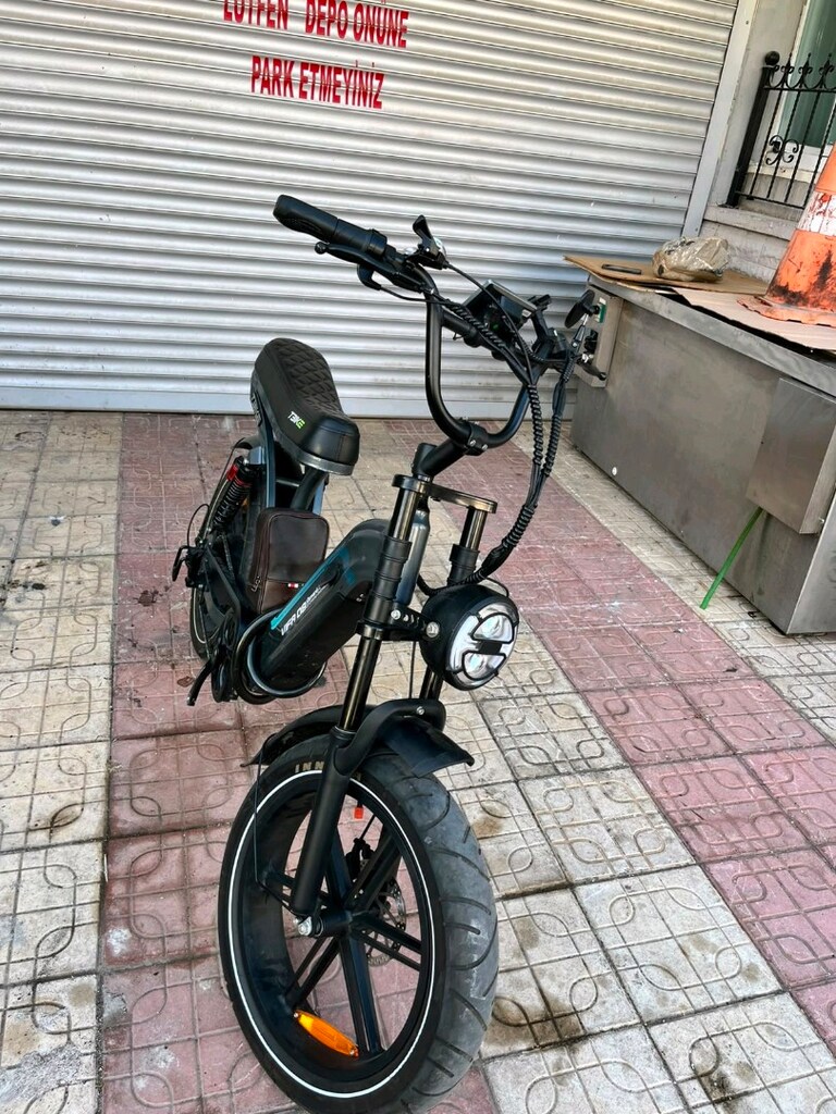 TERTEMİZ AZ KULLANILMIŞ 1000 KM DE ELEKTRİKLİ BİSİKLET T-BİKE VİFA Q8 - 8