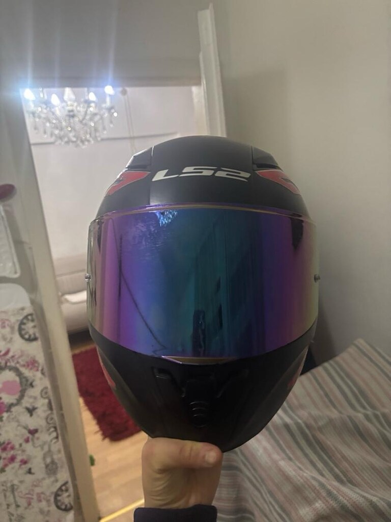 Ls2 Rapid Mat siyah kask Xxl kask - 5