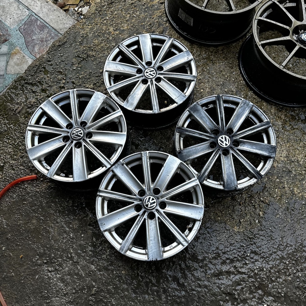 15 inç 5x100 Polo-Bora-Golf 4 Uyumlu Jant Takımı 2. El - 4