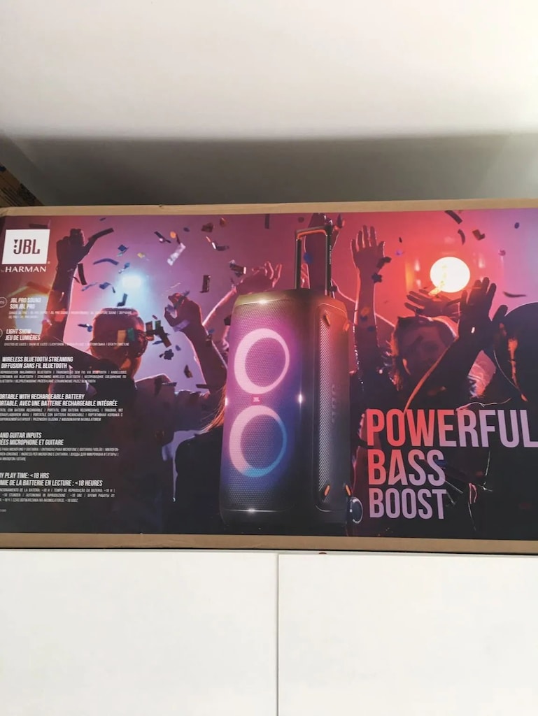 Orijinal JBL PartyBox 310, neredeyse hiç kullanılmamış. - 9