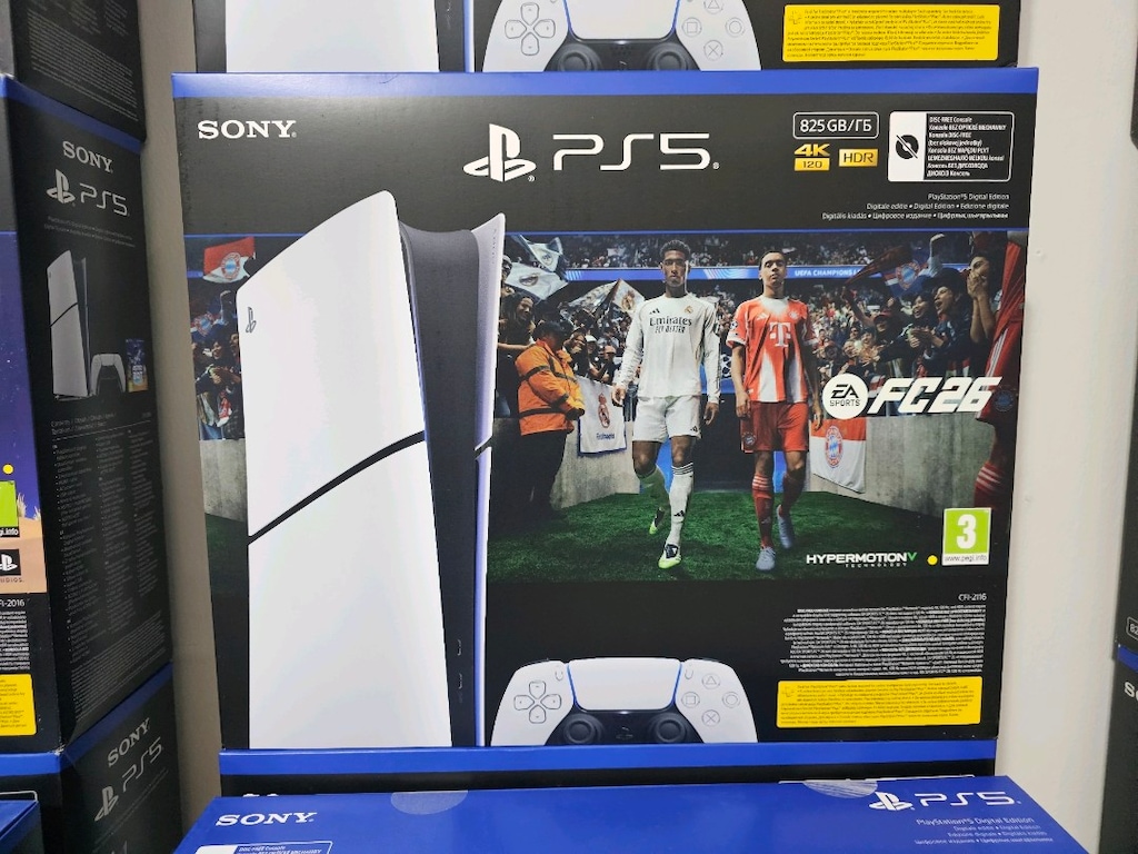 Ps5 Slim 825 Gb Dijital Sürüm Fc26 Oyun Paketi (2 YIL BİLKOM GARANTİ) - 2