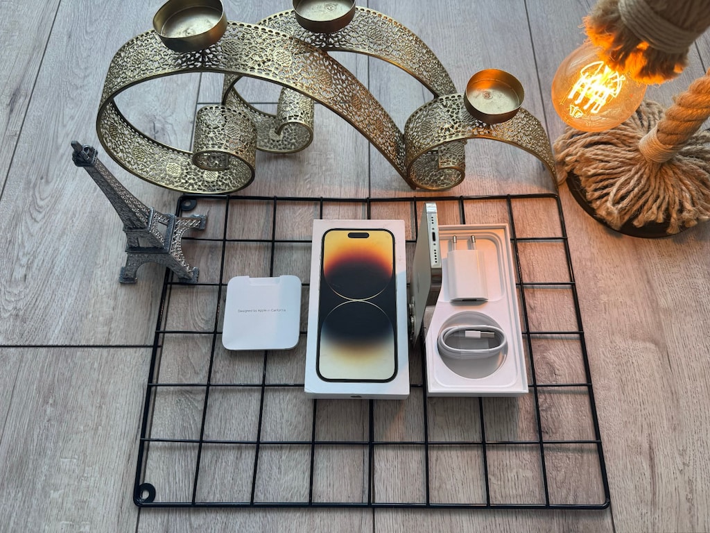 GARANTİLİ 256 GB İPHONE 14 PRO MAX GOLD - 6