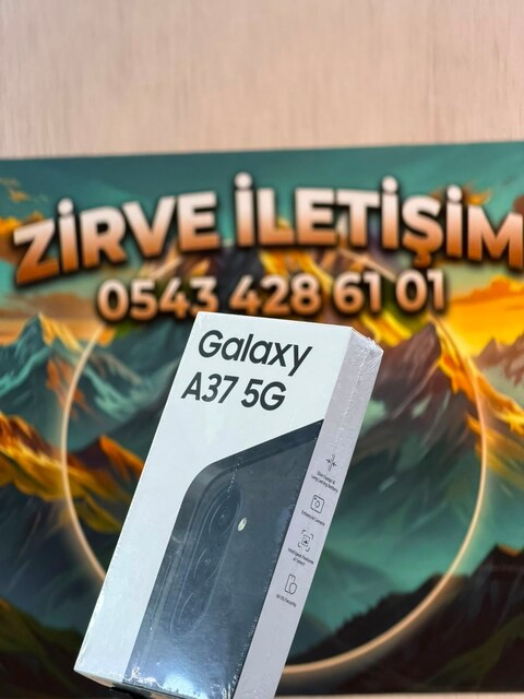 SAMSUNG GALAXY A37 5G 8/128 SIFIR KAPALI KUTU ZİRVEDEN