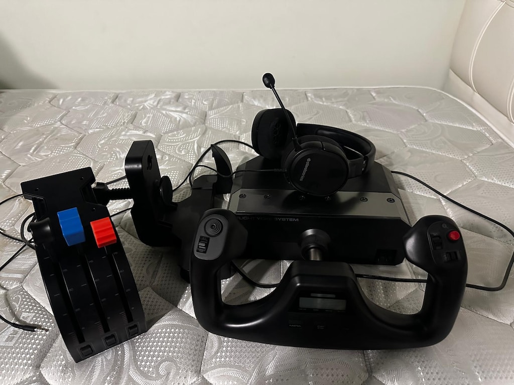 Logitech G Saitek PRO Flight Yoke System | Az Kullanılmış | Tertemiz
