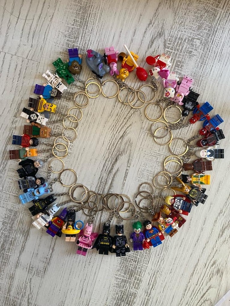 Lego Avengers, Minecraft, Marvel, Dc Anahtarlık - 14