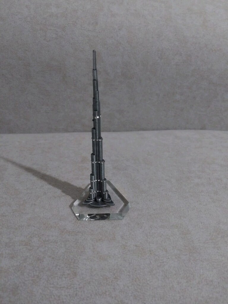 ORJİNAL MİNYATÜR Dubai Burj Khalifa Biblo - 3