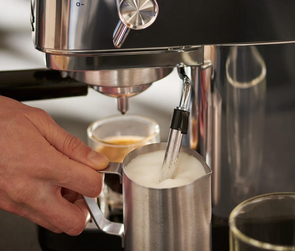Lapressa Portafiltre Kahve Espresso Makinesi, Gümüş - 5