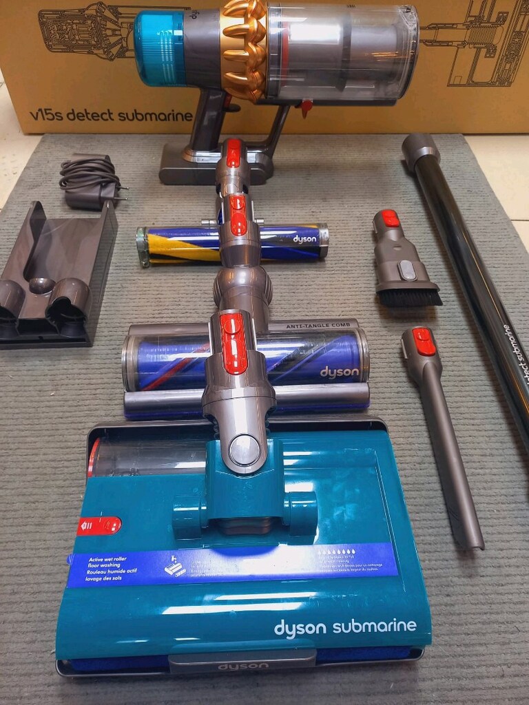 Dyson V15 Submarine (Islak&Kuru) 2 Yıl Garantili Şarjlı Süpürge - 6
