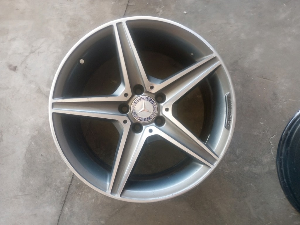 5x112/18 AMG mercedes orjinal arka bir adet - 2