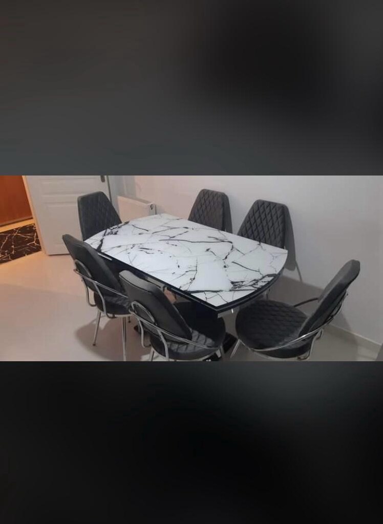 4 adet sandalye 1 adet açılır masa renk çeşitleri öevcut - 5