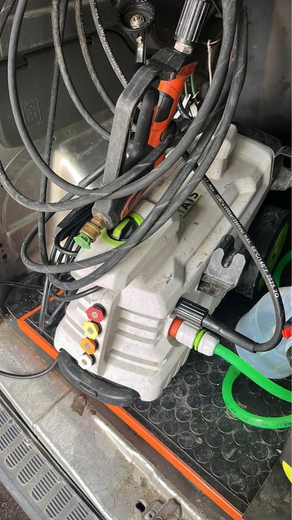 Komple Mobil Oto Yıkama Seti | Jeneratör + Kärcher + 225 Bar - 9