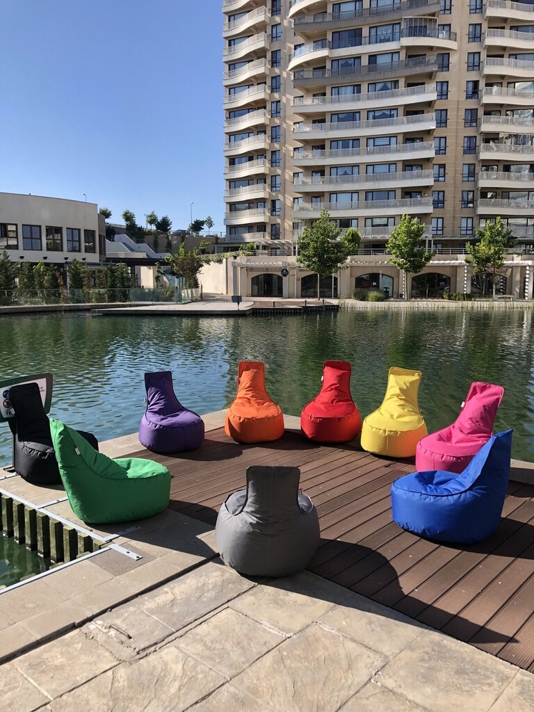 Puf Armut Koltuk Minder Bahçe Koltuğu Balkon Minderi Cafe Salon kanepe - 2