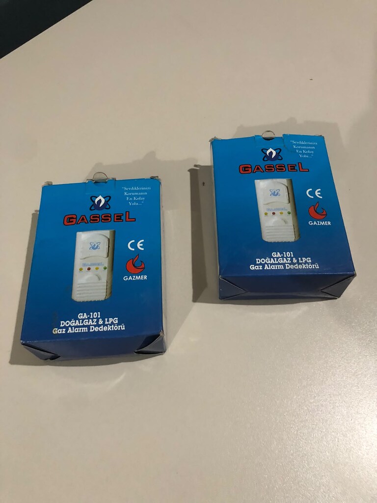 Gassel Duman dedektörü 2 adet - 2