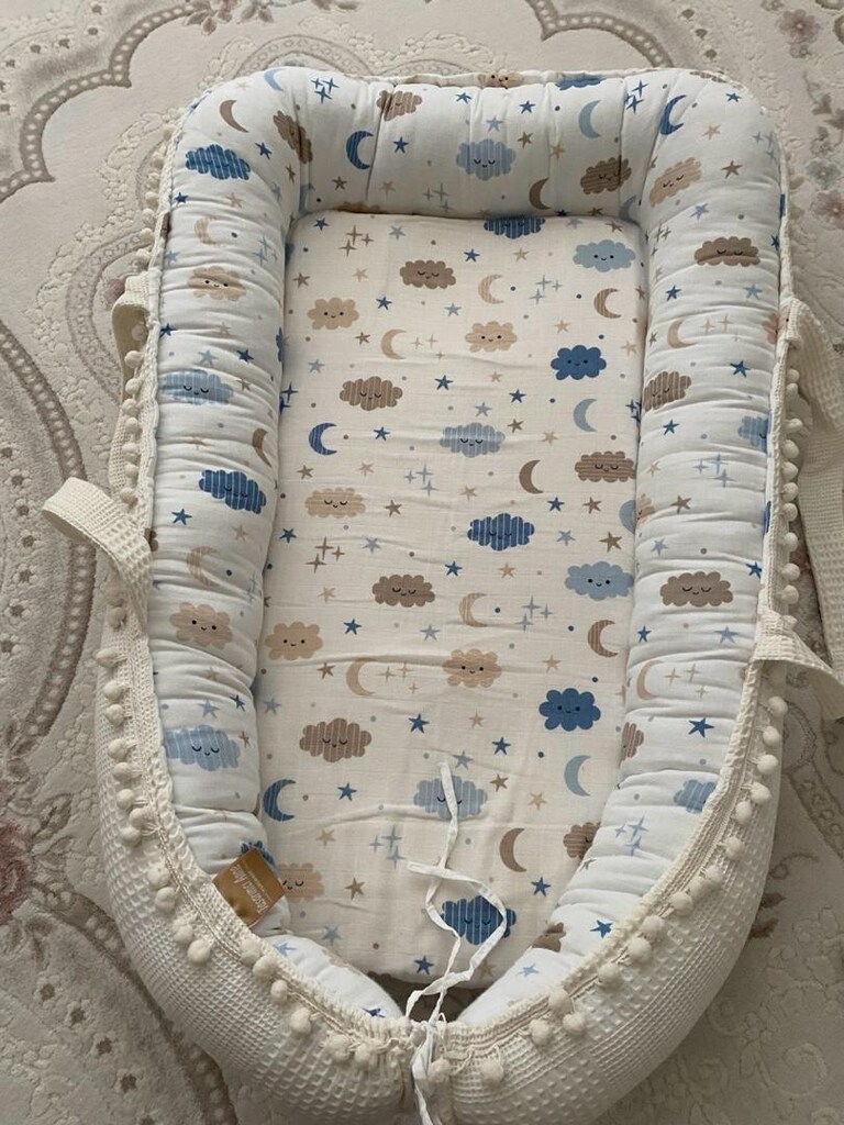 Babynest- puset örtüsü- puset minderi- reflü minderi- bebek yastıgı