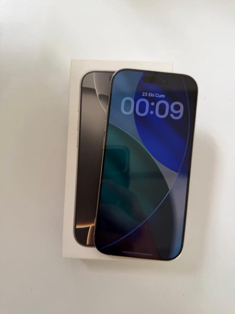 IPHONE 16PRO 128GB 11AY GARANTİ 10/10 HATASİZ FULL ORJİNALL PİLL 97 - 2
