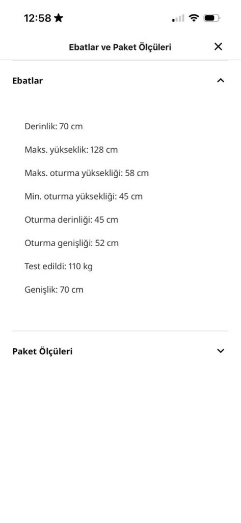 IKEA MILLBERGET SANDALYE - 2