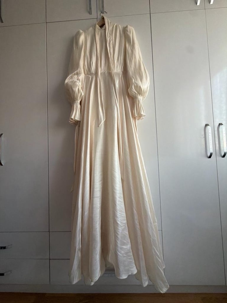 Tesettür Söz nişan nikah elbisesi - 4