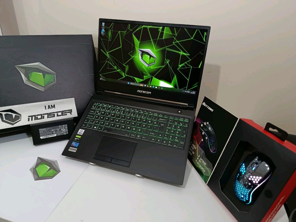 MONSTER İ5 10. NESİL İŞLEMCİLİ GTX1650 EKRAN KARTLI KUTULU LAPTOP - 4