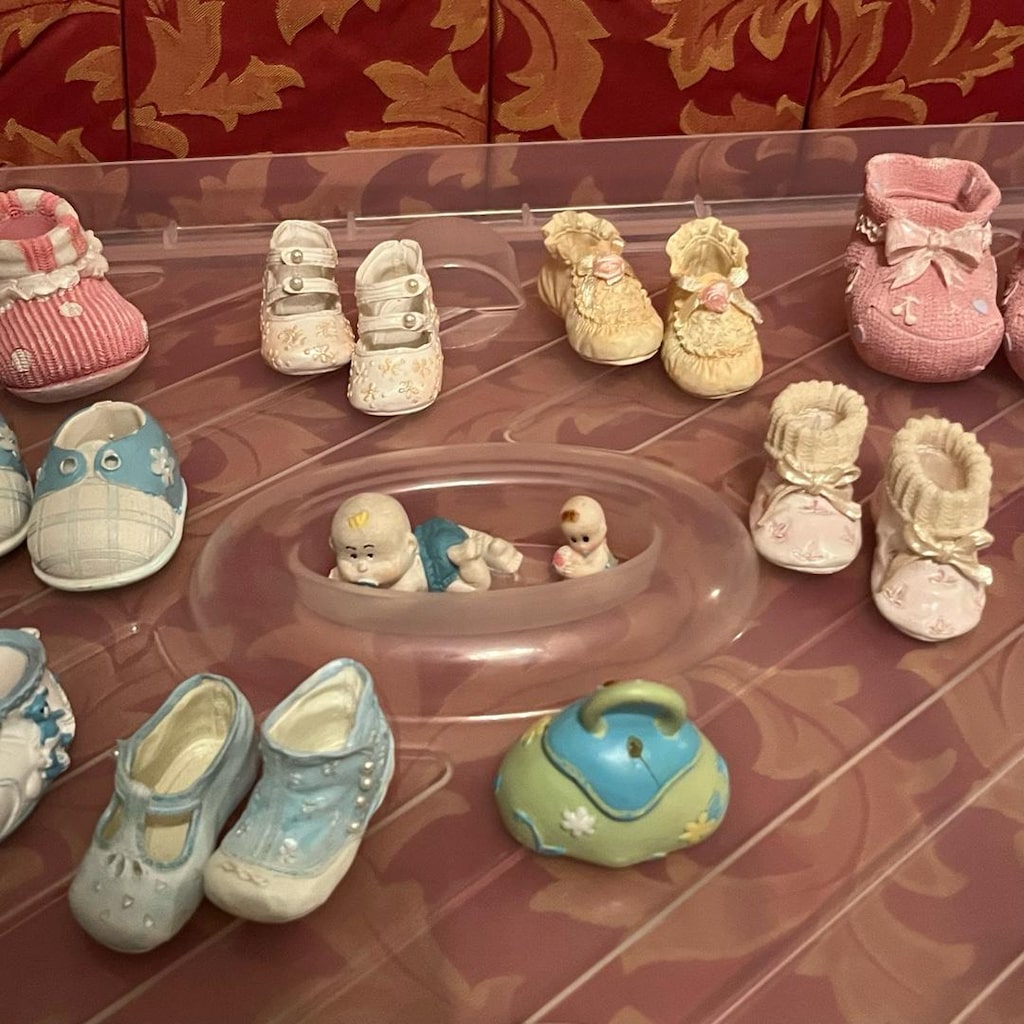 Minyatür Bebek Ayakkabıları Koleksiyonu – Dekoratif Mini Ayakkabılar - 2