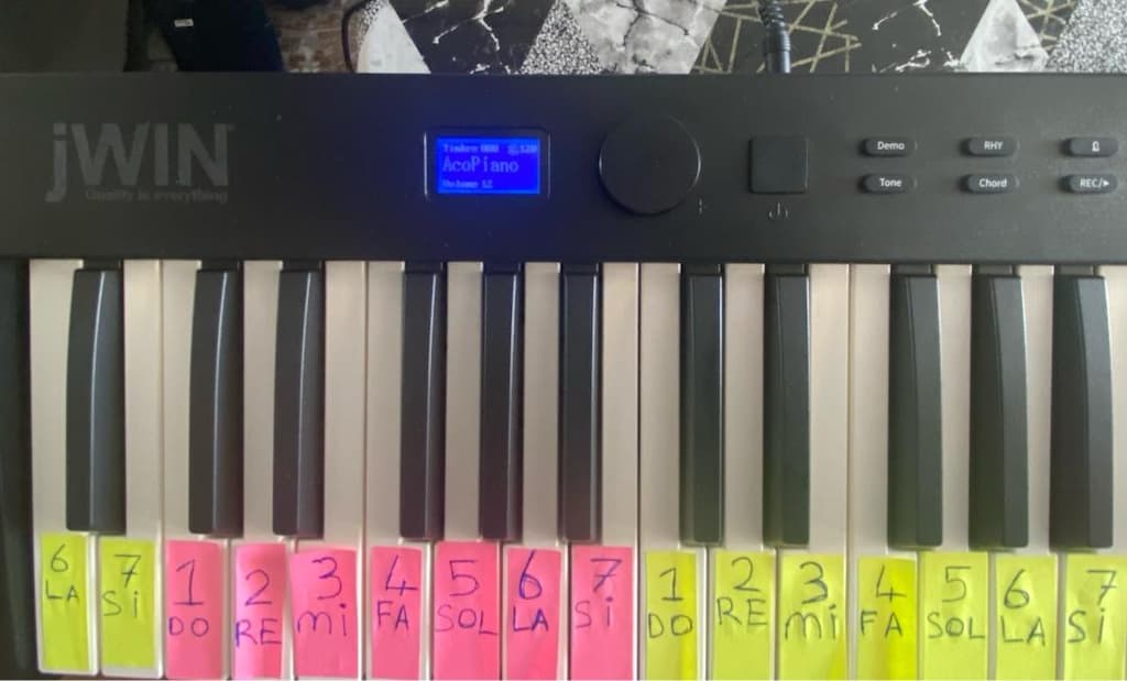 Jwin JDP-8830 88 Tuş Katlanabilir Bluetooth + Şarjlı Piyano - Siyah - 4