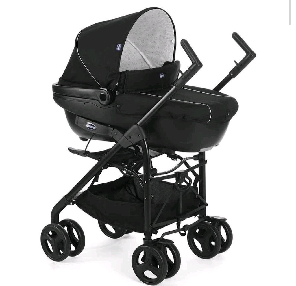 Chicco Trio Sprint Üçlü Seyahat Sistem Bebek Arabası, Siyah, 0-36 Ay - 5