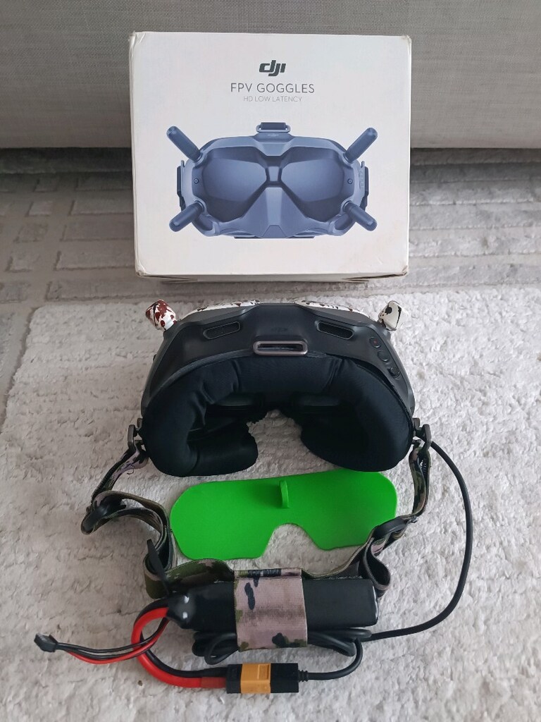 DJI GOGGLES V1 PATCH ANTENLİ VE FCC YÜKLÜ UZUN MENZİL İÇİN - 2