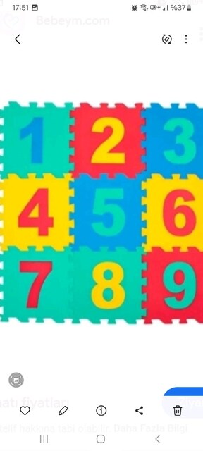 EVA ÇOCUK PUZZLE 3TAKIM
